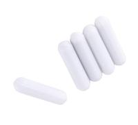 RIZGHWOY 5pcs Remuer les Barres de Type C Couleur Blanche PTFE MAGNÉTIQUE AGUPATEUR BAR BAR MANAGE MAGANT MAGANT POUR LABORATOIRE ((C7 * 30 mm))