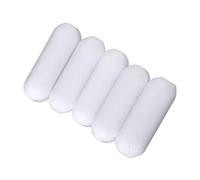 RIZGHWOY 5pcs Remuer les Barres de Type C Couleur Blanche PTFE MAGNÉTIQUE AGUPATEUR BAR BAR MANAGE MAGANT MAGANT POUR LABORATOIRE ((C9 * 30 mm))