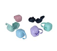 RIZGHWOY 6 Pièces Étui à Sucette Portable Six Couleurs Sac à Sucette avec Poignée de Transport Sécurisée pour Bébé Non Toxique pour Bébés Garçons Filles Mères Allaitantes
