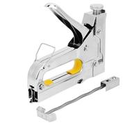 RIZGHWOY Agrafeuse à Charpente Durable, Cloueuse Manuelle, Idéale pour les Projets de Décoration et de Meubles, en Acier allié 6,1x4,3x0,9 Pouces