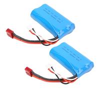 RIZGHWOY Batterie Lipo 7.4V 1500mAh 15C pour la Batterie de Lithium Rechargeable RC Boat RC pour Les Jouets à Télécommande avec Câble de Chargement
