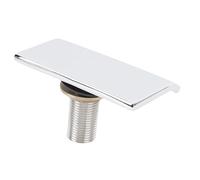 RIZGHWOY Bec de Cascade de Baignoire de Piscine, Buse de Sortie de Cascade Murale en Acier Inoxydable avec Filetage Externe G1/2, pour Spa, Piscine, Baignoire, étang de Jardin