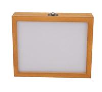 RIZGHWOY Bibliothèque Miniature, Vitrine de Livres Miniatures en Bois avec Couvercle Transparent, pour Les Amateurs de Livres, Décoration de Bureau à Domicile