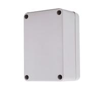 RIZGHWOY Boîte de Jonction 1pc Protection Fortement Ignifuge pour l'électricité Extérieure Intérieure, Fabriquée à Partir de Thermoplastique ABS, Grande Taille Blanche (100x68x50 mm)