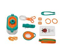 RIZGHWOY Boîte de Visualisation de Créatures/Kit de Couverture, Outil Portable D'exploration D'insectes pour Jeunes Explorateurs, Plastique Jaune