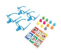 RIZGHWOY Cartes Amusantes pour Lunettes de Protection du Nez, Jeu Interactif de Croissance du Nez pour Un Plaisir sans Fin et Idéal pour Les Familles