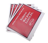 RIZGHWOY Cartes de Score Mahjong 4 Pièces, Guide de Référence des Règles, pour Débutants, Plusieurs Joueurs, Divertissement à Domicile, Jeux de Fête en Voyage