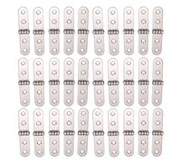 RIZGHWOY Charnières de Pliage, 30 Pièces en Fer avec Vis, pour Portes de