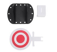 RIZGHWOY Cible à Réinitialisation Automatique, Jeu D'entraînement Interactif avec Base Lestée pour Les Activités de Plein Air, Boules de Neige en Mousse