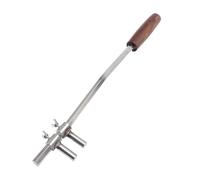 RIZGHWOY Cintreuse de Branches de bonsaï, Outil de Coiffure Professionnel en Acier Inoxydable avec Manche en Bois, pour L'aménagement Paysager de Petits bonsaï et le Jardinage Domestique