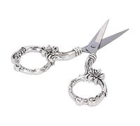 RIZGHWOY Ciseaux à Fleurs Vintage, en Acier Inoxydable, Idéaux pour la Broderie et la Couture, Parfaits pour les Amateurs de Voyages et d'artisanat (#12)