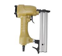 RIZGHWOY Cloueur Pneumatique pour Cadre, Dissolvant de Clous Efficace pour Cadres, Assemblage de Portes et Fenêtres, adapté aux Projets de Bricolage à Domicile, Fer en Aluminium