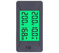 RIZGHWOY Compteur de Tension CC et Testeur de Courant, Affichage Numérique pour les Tests de Chaîne de Montage et la Maintenance électrique, Taille Compacte 100A