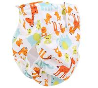 RIZGHWOY Couches en Tissu à Poche pour Adultes Handicapés, Couche Imperméable et Confortable pour Personnes D'âge Moyen, Conception à Double Bouton-pression, Idéale pour les Mobilités Réduites (A51)