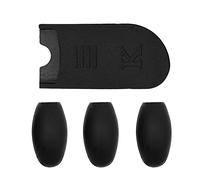 RIZGHWOY Coussinets de Repose-pouce pour Saxophone, Gel de Silicone de Haute qualité, Protège-doigts pour Alto Ténor Soprano, Installation Facile, Comprend 1 Coussin et 3 Coussinets Rehausseurs