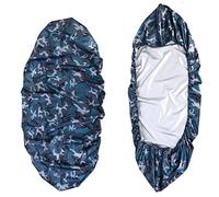 RIZGHWOY Couvercle de Kayak étanche, Couverture de Rangement de Kayak Résistant aux UV Accessoires de Couvercle de canoë avec Un Polyester de 4,5 M de Longueur adapté au Kayak de (Camouflage de