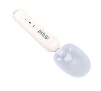 RIZGHWOY Cuillère à Mesurer, Balance Numérique avec écran LCD, Haute Précision (WHITE)