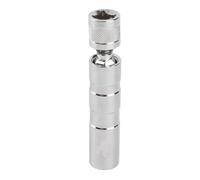 RIZGHWOY Douille Pivotante Magnétique 3/8 Pouces en Acier au Chrome Vanadium, Conception à 12 Points pour une Installation Efficace des Bougies D'allumage (16 mm (5/8"))