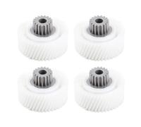 RIZGHWOY Engrenages de Hachoir à Viande, Ensemble D'engrenages Réglables en Acier Inoxydable 4 Pièces avec Installation Rapide pour le Broyage du Piment