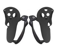RIZGHWOY Ensemble D'étuis pour Manette Pro Touch, Protection en Silicone Souple avec Sangle de Cheville, Compatible avec les Joueurs VR et les Utilisateurs de Fitness (BLACK)
