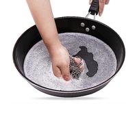 RIZGHWOY Épurateur de Cotte de Mailles en Acier Inoxydable de qualité Supérieure pour Casseroles, Petit Corps, Grande Utilisation, adapté à les Ustensiles de Cuisine (4x4 po)