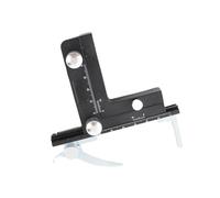 RIZGHWOY Étrier Mobile de Microscope Professionnel, Scène Mobile Durable X-Y pour un Mouvement Précis des échantillons, Alliage D'aluminium 1 unité