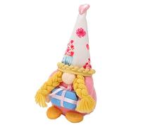 RIZGHWOY Gnomes en Peluche, Gnomes Décoratifs pour Le Bonheur et la, Retour au Monde des Contes de Fées, Surprise Parfaite pour la Saint-Valentin (Tresser)
