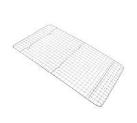 RIZGHWOY Grille de Refroidissement en Acier Inoxydable 18,1 X 9,8 Pouces, Grille de Séchage de Cuisson, de Séchage avec en pour Rôtir au Four, Biscuits, Gâteaux, Pain (SILVER)