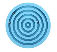 RIZGHWOY Intelligence Maze Ball Toy, Jeu de Balance 3D Surface Mate, Jeu de Cerveau développement compétences résolution problèmes for Enfants Couleurs Vives (Bleu)