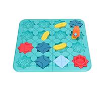 RIZGHWOY Jeu de Piste de Voiture pour Enfants, Entraînement à la capacité de Pensée Logique, Amélioration des Compétences en Résolution de Problèmes, pour Les Enfants de 3 Ans et Plus, Matériau ABS