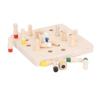 RIZGHWOY Jeu D'échecs à Mémoire de Couleur, Matériau en Tilleul pour la créativité et le Développement Intellectuel des Enfants