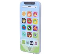 RIZGHWOY Jouet de Téléphone Musical Interactif, Développe des Compétences Auditives, pour L'apprentissage Préscolaire, Violet, Au-Dessus de 18 Mois (Blue)