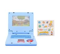 RIZGHWOY Jouet éducatif pour Ordinateur Portable pour Enfants pour Les Tout-Petits avec 2 Clips de Musique 11 Effets Sonores Progressifs d'apprentissage Progressif Inclus Un (Souris Bleue Non