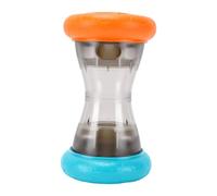 RIZGHWOY Jouet Interactif pour Chien Distributeur de Friandises BarkMind, Puzzle à Alimentation Lente (Bleu et Orange)