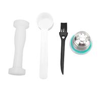 RIZGHWOY Kit de Capsule de café en Acier Inoxydable, Optimiser L'extraction et la Saveur pour les Séries Originales, les Emplacements à Double Anneau, le Sabotage de Deux