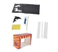 RIZGHWOY Kit de Théâtre D'ombres pour Enfants, Jouet d'apprentissage pour Les Esprits Curieux, activité Amusante en Famille pour Les Enfants et Les Adultes, Jeu D'artisanat Physique
