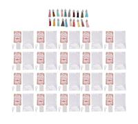 RIZGHWOY Kit Vierge de Porte-clés par Sublimation, 120 Pièces Vierges de Porte-clés Rectangulaires avec Pompons Colorés, pour la Fabrication de et les Projets D'autocol