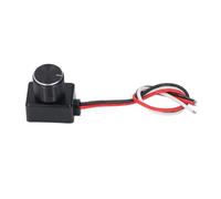 RIZGHWOY Lumières de Camping-car, Variateur d'intensité Intérieur, Boîtier en Aluminium, Bouton de Gradation PWM à Gamme Complète pour Bande et éclairage de Camion