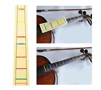 RIZGHWOY Marqueurs de Doigts de Frette de Violoncelle Durables avec Retrait Facile, Parfaits pour les Débutants pour Maîtriser les Positions des Doigts, Adaptés aux Violoncelles 4/4 à 1/8 (1/2)