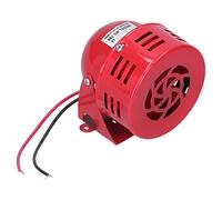 RIZGHWOY Mini Alarme de Moteur avec Son 114DB en Acier Inoxydable Rouge pour Les Institutions Publiques et Les Chemins de Fer