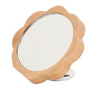 RIZGHWOY Miroir Réfléchissant pour Machine à café Durable, Robuste et Pratique pour une Utilisation Confortable à la Maison et au Bureau, en Fer et en Plastique (Socle Argent)