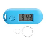 RIZGHWOY Montre Porte-clés Lumineuse avec Affichage LED, Horloge de Poche Numérique Portable pour Les Voyages Scolaires en Plein Air