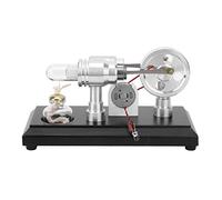 RIZGHWOY Motor de Combustion Interne du Modèle de Moteur Extensible en Quartz avec LED pour L'outil de Leçons de Physique