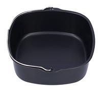 RIZGHWOY Moule à Gâteau pour Friteuse à Air carré de 22 Cm, adapté pour HD9925 HD9860 HD9905/01 avec Fer de qualité Alimentaire, Passe au Lave-vaisselle pour la Cuisson de Pizza, (22 cm)