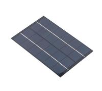 RIZGHWOY Petit Panneau Solaire, Chargeur de Panneau Solaire en Silicium Polycristallin 200 X 130 Mm 4,2 W 6 V avec Conception de Colle Dégoulinante, pour écrans de Lumières de Jouets