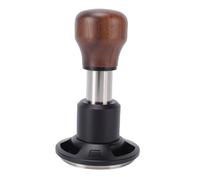 RIZGHWOY Pilon à café de 58,5 Mm, Pilon à café en Acier Inoxydable à Ressort pour une Pression Constante et une Extraction Uniforme