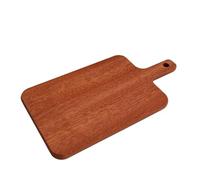 RIZGHWOY Planche à Découper en Bois D'ébène de 15,75 Pouces avec Poignée, Planche à Découper en Bois pour la Préparation de la Cuisine et la Charcuterie (40 * 21 * 1.8cm)