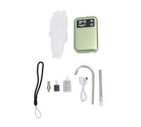 RIZGHWOY Pompe électrique Portative D'aquarium avec la Lumière et Le Capteur Intelligent, Pompe à Oxygène d'eau Rechargeable D'usb pour Le Seau D'appât de Pêche