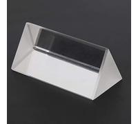 RIZGHWOY Prisme Triangulaire du Verre Optique Sensible pour Le Spectre de l'enseignement léger: Outils Parfaits pour Les Expériences Scientifiques et la Photographie