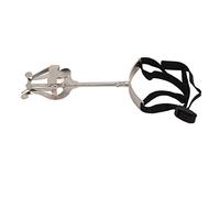 RIZGHWOY Pupitre Durable Surface Brillante Haute Stabilité pour Musiciens Performance Musicale Argent 1 Unité